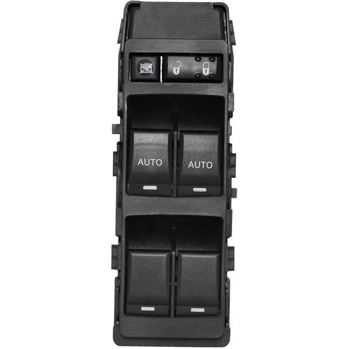 Power Window Switch w/Auto Down on Both Front Left and Front Right Windows Fits for CHRYSLER DODGE JEEP Selected Models Replaces OEM 4602650AA 4602736AA 4602781AA V7700002AA 71041