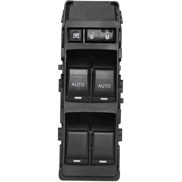Power Window Switch w/Auto Down on Both Front Left and Front Right Windows Fits for CHRYSLER DODGE JEEP Selected Models Replaces OEM 4602650AA 4602736AA 4602781AA V7700002AA 71041