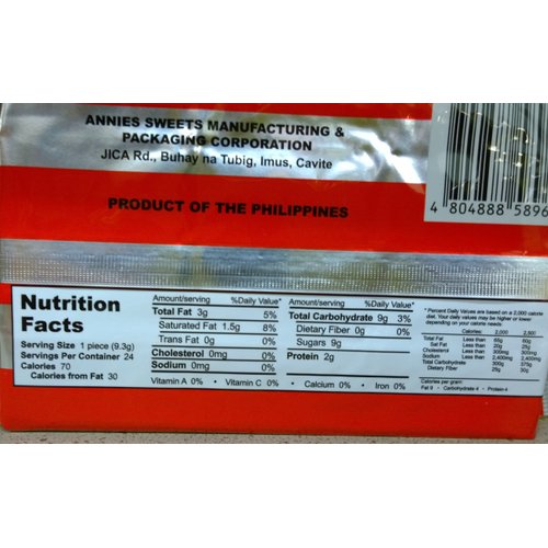 King Choc Nut Peanut Milk Chocolate Pack Of Three 7.76 Oz Per Pack