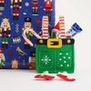 Elf Pants Christmas Treat Bags, Set of 6 Gift Bags for Children Holiday Parties Teachers Decorations