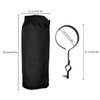 Drumstick Container Bag, Drum Stick Holder Drumstick Nylon Bag for Drum Set Clamp on Stick Holder Bag Container(black)