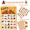Happy Storm Thanksgiving Crafts for Kids, Thanksgiving Bingo Cards 24 Players Thanksgiving Games Party Favors for Kids Friendsgiving Activities Supplies Gifts for Kids