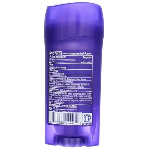 Lady Speed Stick Invisible Dry Antiperspirant Deodorant, Powder Fresh - 2.3 ounce (6 Pack)