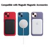 Universal Metal Rings Sticker,Wireless Charging Magsafe Accessories,Magsafe Ring Sticker for Phone Case,Magsafe Magnetic Ring for iPhone 15/14/13/12/11, Galaxy S23/S22/S21 (Blue 1pcs)