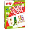 HABA Logic Case Extension Set: Dangerous Animals Ages 7+ Travel Games, Learning Toys, Flash Cards for Kids, Brain Teaser Puzzle Games