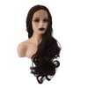 Greenmirr Long Wavy Brown Lace Front Wigs 13x4 Lace Front with Heat Resistance Synthetic Hair 26in