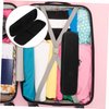 Gogogmee Hair Curler Travel Case Portable Storage Bag for Hair Curlers and Styling Tools Carry Pouch with Zipper Closure Lightweight Organizer Storage