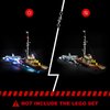 BRIKSMAX Light Kit for Lego Jaws -Led Lighting Compatible with Lego Ideas 21350 Building Set- Not Included Lego Set