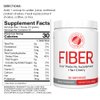 Tino Natural Gluten Free Prebiotic Fiber Supplement - with Tart Cherry Extract & Polycan Black Yeast Extract - Non-GMO, Water Soluble Fiber Powder Mix (1 Canister - 15.9 Oz)