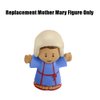 Replacement Part for Fisher-Price Little-People Christmas Nativity Playset - HPP89 ~ Replacement Mother Mary Figure