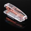 ALSISK Desk Accessory Kit,Acrylic Stapler Set, Tape Dispenser, Staple Remover with 1000pcs 26/6 Staples -Rose Gold