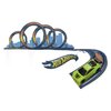 DecoSet® Hot Wheels Drift Birthday Cake Decorations, 2-Piece Topper with Race Car and 3D Racetrack Plaque, Create Action-Packed Racing Cakes for Birthdays and Parties