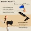 Honest Beauty 2-in-1 Extreme Volume Clean Mascara + Bold Lash Primer with Castor Oil | Maximum Volume + Curl | Vegan + Cruelty Free | Black, .27 fl oz