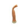 Beauticom® Practice Flexible Manicure Mannequin Hand Nail Display with Soft Fingers (Base Stand Model)