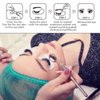 Qleng 110 Pairs Eyelash Extension Gel Patches, Professional Lint Free Under Eye Pads Hydrogel Eye Mask for Beauty Salon False Lash Extensions Grafting