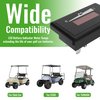 10L0L Golf Cart Battery Meter 36V LED Battery Power Indicator, Compatible with Lead Acid Battery Powered Golf Cart Yamaha, Club Car, EZGO, Lift, Lawn Mower, Leaf Trimmer, Motorhome etc.