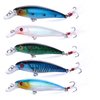 Minnow Lures,Fishing Lures for Bass,Fishing Tackle CrankBait Bass,Hard Bait Swimbait Fishing Lure,Topwater Lures for Trout Walleye Bass Freshwater/Saltwater Artificial Fishing Lure,10pcs/Box
