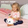 Onsoyours Chubby Dragon Stuffed Animal Adorable Plushies Soft Huggable Plush Pillow Kawaii Cute White Dragon Plushie Toy for Kids (White Dragon, 10")