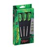 Viper by GLD Products Sidewinder 80% Tungsten Soft Tip Darts, Ridgeback, 18 Grams,Silver,21-3227-18