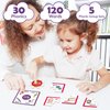 Torlam Phonics Puzzle, Rhyming Games Phonics Games Flash Cards for Kids Toddler, Learn to Read Spelling Reading Sight Words, Trigraphs Site Words for Preschool Kindergarten Homeschool Supplies