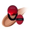 [*Mini Size*] TIRTIR Mask Fit Red Cushion Foundation | Long-Lasting, Lightweight, Buildable Coverage, Semi-Matte Finish, Korean Cushion Foundation (#34C Amber, 0.15 Fl Oz)