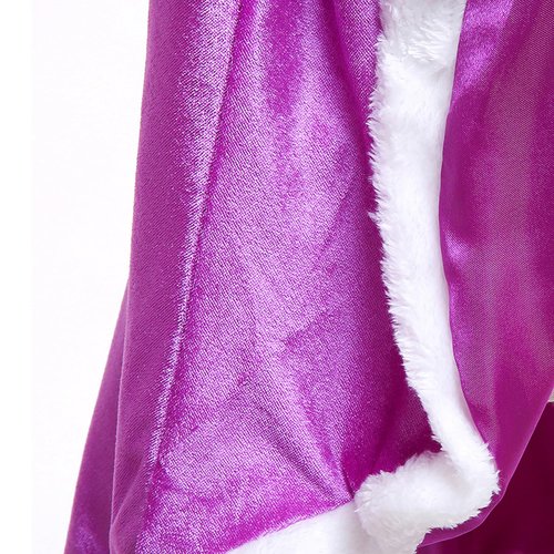 Familycrazy Princess Dress up Clothes for Little Girl, Light up Princess Dresses Princess Cape with Toys for 3-12 Girls