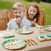 144 Piece Wild One Party Supplies for First Birthday Decorations with Safari Plates, Napkins, Cups, and Cutlery (Serves 24)