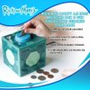 Rick and Morty 4.5 Inch Meeseeks Collectible Ceramic Coin Bank - Licensed TV Merchandise And Collectibles - Novelty Home And Office Accessories - Unique Gifts for Birthdays, Holidays, Graduations