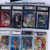 Rayvol Resealable Graded Card Sleeves for SGC-Sized Slabs, Exact Fit Sleeves for SGC-Sized Graded Slabs and Similar (90pcs)