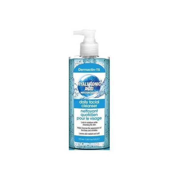 Dermactin-TS Daily Facial Cleanser with Hyaluronic Acid 5.85 ounce (2-Pack)