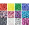 12 Pack - Multi-Colored Face & Body Glitter - Glue Included - Rainbow Chunky Glitter - Uses Include: Festival Rave Makeup Face Body Nails Resin Arts & Crafts, Resin, Tumblers, Bath Bombs