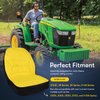 LP95233 Waterproof Seat Cover Cushioned with Oxford 300D Fabric for John Deere Compact Utility Tractor Seat Cover Back Up to 18" High Compatible with 3E Series, 3R Series, 4M Series,1023E Tractor