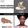 Gerard Cosmetics Star Powder Highlighter Lucy | Pink Highlighter Makeup for Glowing Skin | Professional Mineral Facial Luminizer | Cruelty Free | Made in the USA