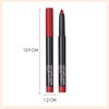6 Colors Matte Lip Crayon Set, Velvet Creamy Lipstick Lip Liner Pencil Set, Intense Full Coverage Long-Lasting Soft Matte Lipstick Kit with Built-in Sharpener