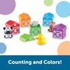 Learning Resources Peekaboo Learning Farm - 10 Pieces, Ages 18+ Months Toddler Learning Toys, Counting and Sorting Toys, Farm Animals Toys