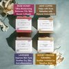 Natural Amor- Organic Handmade Soap Bar Set (4 Pack), Made with All Natural Ingredients, Essential Oils Scented Soap, Gentle Bars for Body & Face, Gift Set for Women & Men