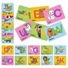 Broytain Sandpaper Letters Cards for Toddlers 3+,Word Games,Speech Therapy Toys for 3 4 5,Sensory Products, Educational Flash Cards,Learn Animals and Others
