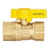 Eastman 1/2 Inch FIP Straight Gas Ball Valve with 1/4-Turn Handle, Brass Plumbing Fitting, 60009