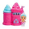 Cry Babies Magic Tears ICY World - Elodie's Crystal Castle Playset | 8+ Accessories and Exclusive Elodie Doll