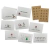 Sugartown Greetings Merry Christmas Greeting Cards Collection - 24 Cards & Envelopes - Includes Kraft Seals!