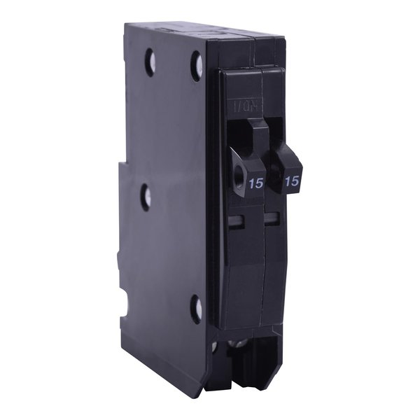 Square D 20 Amp 1-Pole Tandem Circuit Breaker, QOT2020CP, Plug-in Mount, 120/240VAC, 10kA Breaking Capacity, for QO Load Centers and NQOD Panel Boards, UL Listed