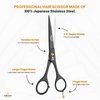 "The Cut Factory- 6.5” Professional Hair Scissors - High Carbon 420 Stainless Steel Hair Cutting Scissors, Ultra-Sharp Barber Shears for Salon & Home - Ergonomic for Men, Women, Kids & Babies"