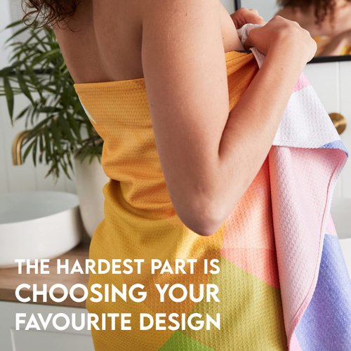 Dock & Bay Bath Towel - for Home - Quick Dry, Super Absorbent - Includes Bag - Retreat - Sinharaja Haven, Small (85x40cm, 33x16)