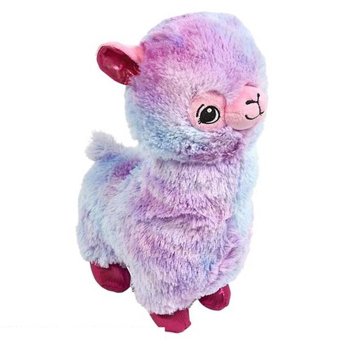Tribello Rainbow Alpaca Llama Stuffed Animal Llama Plush Toys for Girls and Boys 13 Inch Standing Alpaca Plush - Rainbow Blue