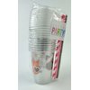 Kids Party Cups Set, Cute Cat-Themed Disposable Drinkware, 12 Ounce Party Supplies, Ideal for Birthday, Baby Shower