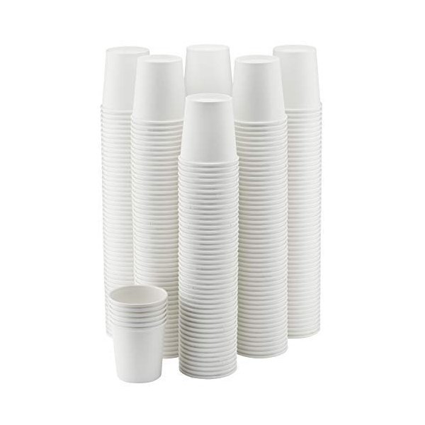 NYHI White Paper Cups, 8oz, Pack of 150