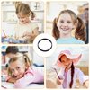 KUFUNG Elastic Hair Bands, 200 PCS Non-Slip Rubber Hair Ties for Girls, Soft Elastic Bands for Kid Hair Braids Hair