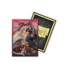 Dragon Shield – Limited Edition Brushed Art Japanese: Valentine Dragon 60 CT Japanese Size Card Sleeves - Yu-Gi-Oh! Card Sleeves Smooth & Tough - Compatible with Yu-Gi-Oh!