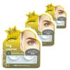 Ing Lashtoc, Romantic Style: Pre-Glued Natural Look Eyelashes, Long-Lasting Reusable Lightweight False Eyelashes, Made in Korea (3 pair pack, Romantic)