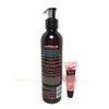 Latinoil Chia Seed Oil Shampoo 8.5 oz, Conditioner 8.5 oz & BB Cream 8.1 oz Set - Free Starry Sexy Lip Gloss 10ml